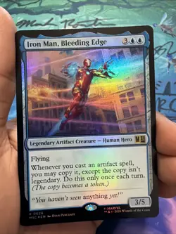 Iron Man, Bleeding Edge Commander: Marvel Super Heroes Foil - Image 1