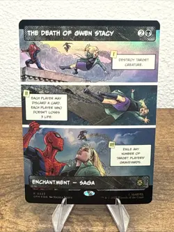 The Death of Gwen Stacy (Borderless) Marvel's Spider-Man Foil - Image 1