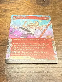 Gwen Stacy (0209) (Borderless) Marvel's Spider-Man Foil - Image 3