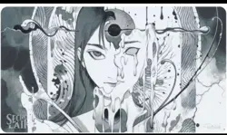 MTG *Peach Momoko Secret Lair Playmat* Magic - Image 3