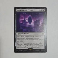 Magic: The Gathering The Darkness Crystal Rare Artifact Black Final Fantasy 096 - Image 1