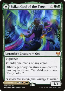 Esika, God of the Tree 168 Mythic Kaldheim Magic: The Gathering Foil Near Mint - Image 3