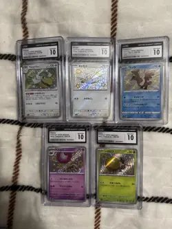 Lot Of 5 Graded Baby Shinies Pokemon Tcg - Image 1