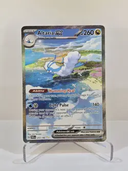 Altaria Ex PAR 253/182 SIR Paradox Rift Special Illustration Rare Pokemon - Image 1