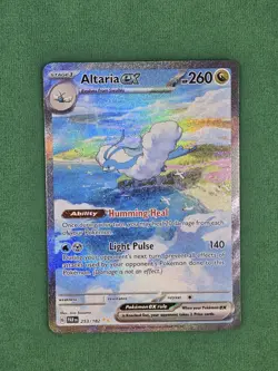 Altaria Ex PAR 253/182 SIR Paradox Rift Special Illustration Rare Pokemon - Image 3