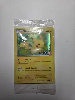 Pokemon Pikachu Toys R Us Promo Evolutions 26/83 Holo English Card 2016 ,sealed - Image 1
