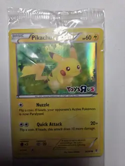Pokemon Pikachu Toys R Us Promo Evolutions 26/83 Holo English Card 2016 ,sealed - Image 2