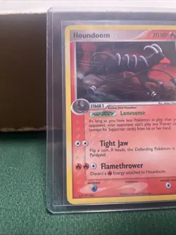 Pokemon TCG: Houndoom EX Unseen Forces #7/115 Holo Rare, LP+ - Image 5