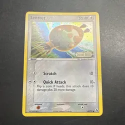 The Pokemon Company Sentret 62/92 Legend Maker Reverse Holo Common 50 HP Eng - Image 1