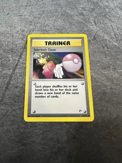 Pokemon TCG Sabrina's Gaze Gym Heroes 125/132 Regular Unlimited Common - Image 1