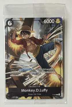 ONE PIECE Monkey D. Luffy (Pirates Party Vol. 3) #P-035 Promo Cards NM SEALED - Image 1