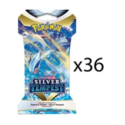 36x Pokemon Sword & Shield Silver Tempest Sleeved Booster Packs - Factory Sealed - Image 1