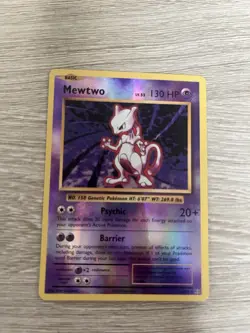 Mewtwo 51/108 Rare Evolutions Pokemon Reverse Holo Near Mint - Image 1