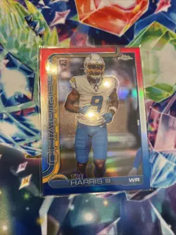 2025 Topps Chrome Football Lot Refractor Pulsar /75 Inserts Near Mint. - Image 5