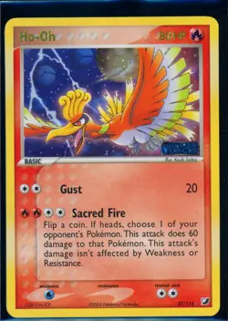 Pokemon EX UNSEEN FORCES - #27/115 Ho-oh - Reverse Holo - ENG - Near Mint- - Image 1