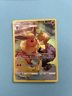 Flareon TG01/TG30 Swsh09: Brilliant Stars Trainer Gallery Holo LP Pokemon - Image 1
