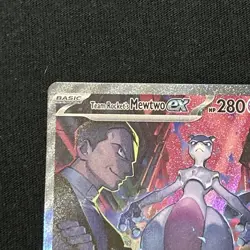 Team Rockets Mewtwo EX Sir Destined Rivals Card 231/182 - Image 2