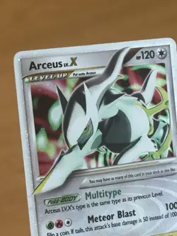 Arceus LV.X DP56 Diamond and Pearl Black Star Promo Holo - Image 3