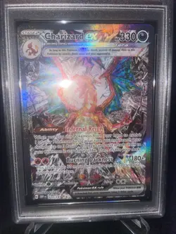 Pokemon TCG 2023 SVI Obsidian Flames Charizard EX Sir Card 223/197 PSA 10 - Image 2