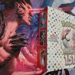 Pokemon Card Japanese SV2A 151 Booster Box With Shrink Wrap Scarlet Violet game/ - Image 5