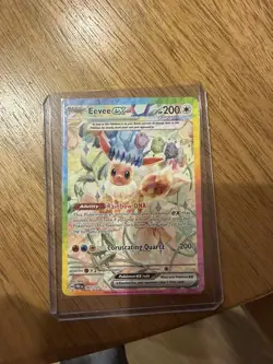 2025 Pokemon Prismatic Evolutions Eevee ex SIR Special Rare Card 167/131 - Image 1