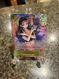 Bandai One Piece Card Game Nico Robin EB03-055 Alt Art English - Image 1