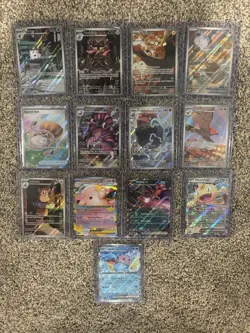 Pokemon Mega Evolutions Perfect Order IR & EX card lot - Image 1
