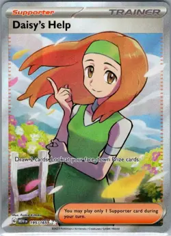 Daisy's Help 195/165 SV: Scarlet & Violet 151 - Pokemon Card - NM - Image 1