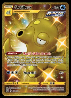 Octillery 178/163 Battle Styles Secret Rare Holo Pokemon Card - Image 1