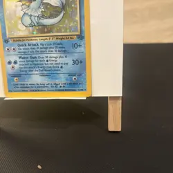 Pokemon TCG 1ST EDITION VAPOREON Jungle Holographic Card 12/64 Holo Rare WOTC V4 - Image 4