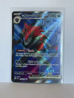 Pokemon TCG N's Zoroark EX Holo Ultra Rare Card 175/159 SV09 Journey Together NM - Image 1
