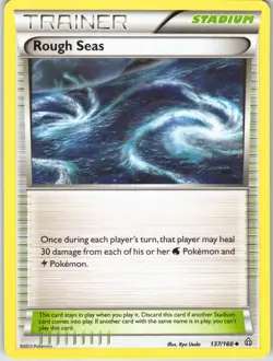 Rough Seas 137/160 Primal Clash Pokemon Card LP - Image 1