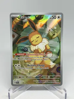 Eevee SVP 173 Scarlet & Violet Black Star Promo Pokemon TCG Card NM - Image 1
