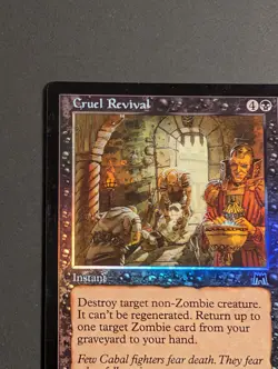 MTG Card - 1x Cruel Revival - Onslaught - NM - Vintage Foil Magic The Gathering - Image 5