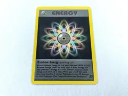 Pokemon Team Rocket Set Energy Card Rainbow Energy 80/82 - Image 2