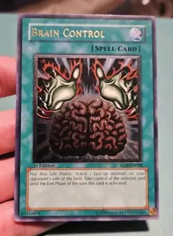 Brain Control (UTR) TLM-EN038 1st Edition ultimate rare clean mod played yugioh - Image 1