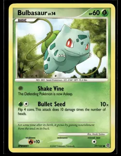 Bulbasaur 77/132 Secret Wonders Common Pokemon - Image 1