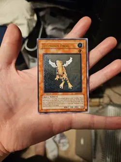 euro Treeborn Frog 1st Ed SOI-en025 Ultimate rare yugioh print European foil - Image 3