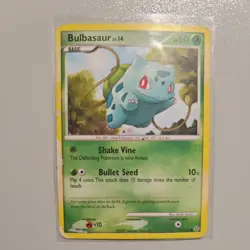 Pokemon TCG Bulbasaur Secret Wonders 77/132 Regular Common Card - Image 1
