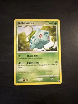 Pokemon TCG Bulbasaur Secret Wonders 77/132 Regular Common Card - Image 1