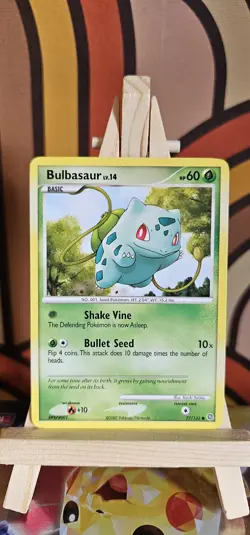 Pokemon TCG Bulbasaur Secret Wonders 77/132 Regular Common Card - Image 1