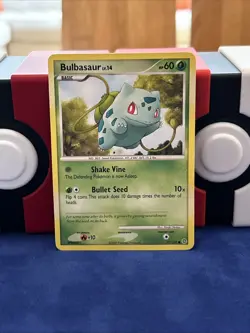 Pokemon TCG Bulbasaur Secret Wonders 77/132 Regular Common - Image 1