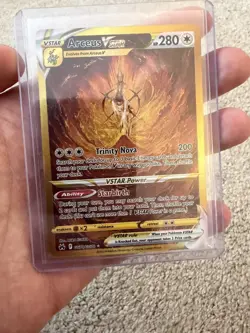 Pokemon TCG Arceus VSTAR GG70/GG70 Crown Zenith Secret Rare Holo EN 2023 - Image 1