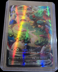 Pokemon Snorlax VMAX Holo Ultra Rare 142/202 Swsh01 Sword & Shield 340 HP - Image 1