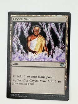 Crystal Vein - Mirage MTG Magic the Gathering NM Free Shipping! MJ - Image 1