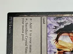 Crystal Vein - Mirage MTG Magic the Gathering NM Free Shipping! MJ - Image 5