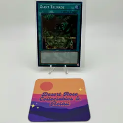 YuGiOh! Giant Trunade SRL-EN048 Super Rare Spell Ruler 25th Anniversary Ed NM+ - Image 1