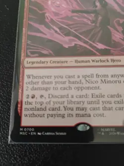 Nico Minoru, Runaway Non Foil Card #0700 MTG Marvel MSC NM--Never Played-- - Image 2