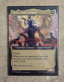 Kefka, Court Mage (Extended Art) Final Fantasy MTG Near Mint 496 - Image 2