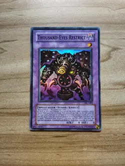 Yu-Gi-Oh - Thousand Eyes Restrict - DL1-001 - Super Rare - 1st Edition - Image 1
